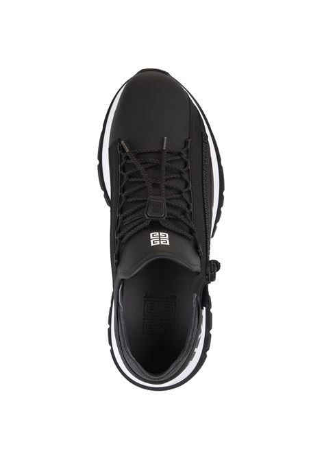 GIVENCHY Sneakers Da Running Spectre In Pelle Nera Con Zip - GIVENCHY Qualità Garantita