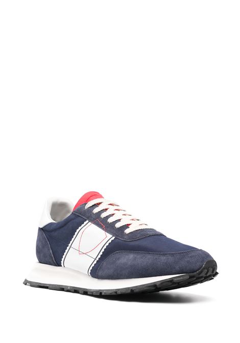 PHILIPPE MODEL Sneakers Running Tour Blu e Bianche - PHILIPPE MODEL Grande vendita