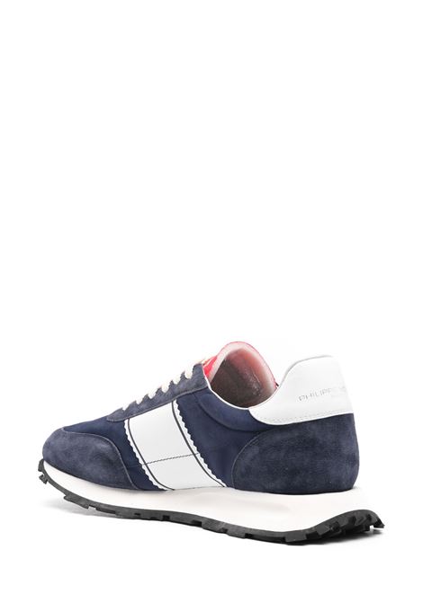 PHILIPPE MODEL Sneakers Running Tour Blu e Bianche - PHILIPPE MODEL Grande vendita