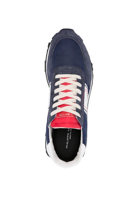 PHILIPPE MODEL Sneakers Running Tour Blu e Bianche - PHILIPPE MODEL Grande vendita