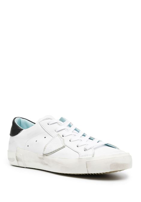 PHILIPPE MODEL Sneakers Prsx Bianche e Nere - PHILIPPE MODEL Economico