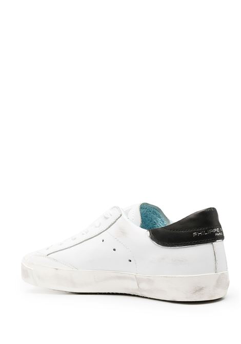 PHILIPPE MODEL Sneakers Prsx Bianche e Nere - PHILIPPE MODEL Economico