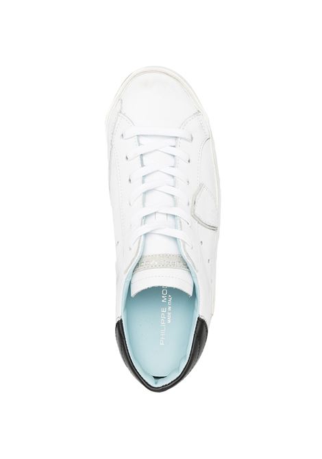 PHILIPPE MODEL Sneakers Prsx Bianche e Nere - PHILIPPE MODEL Economico