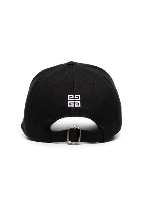 GIVENCHY Cappello Da Baseball GIVENCHY 4G Nero In Serge - GIVENCHY Online