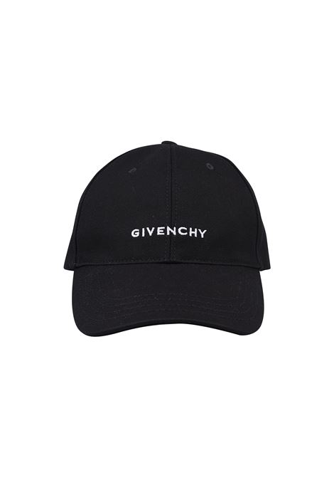 GIVENCHY Cappello Da Baseball GIVENCHY 4G Nero In Serge - GIVENCHY Online