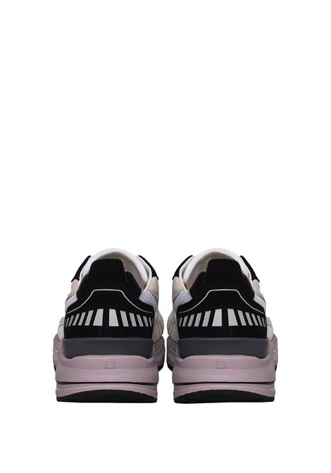 D.A.T.E. Sneakers Running Fuga Bianche e Nere - D.A.T.E Vendita