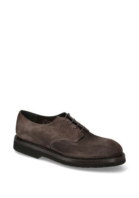 PREMIATA Scarpe Stringate Rain Horse In Suede Marrone - PREMIATA Offerta