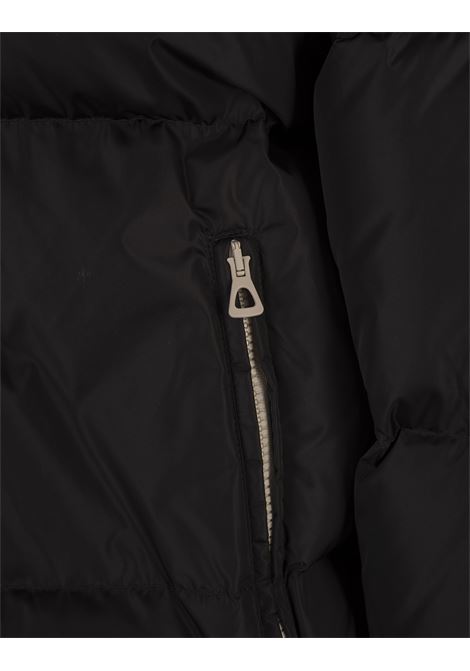 PALM ANGELS Piumino Nero Con Logo a Contrasto - PALM ANGELS Economico