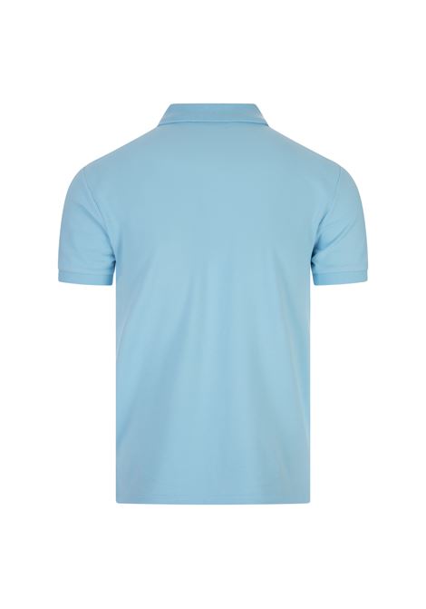 RALPH LAUREN Polo in Piquet Slim-Fit Turchese e Rosa - RALPH LAUREN Vendite Flash