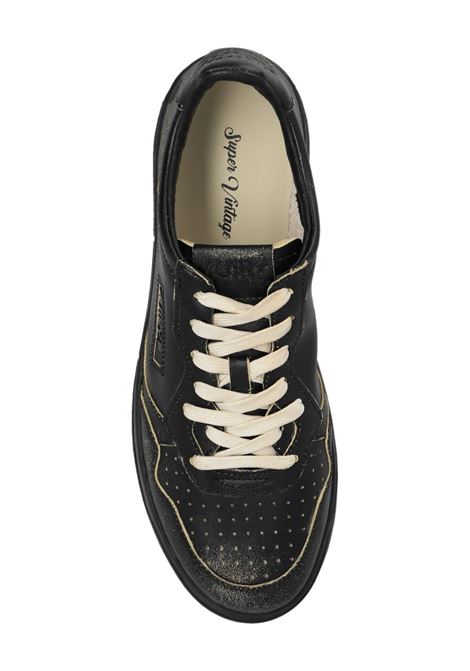 AUTRY Sneakers Medalist Low Super Vintage In Pelle Nera - AUTRY Qualità