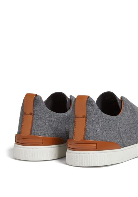 ZEGNA Sneakers #UseTheExisting Triple Stitch Grigie - ZEGNA Qualità