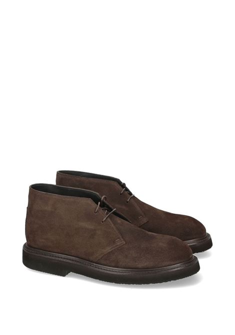 PREMIATA Desert Boots In Camoscio Marrone - PREMIATA Vendita