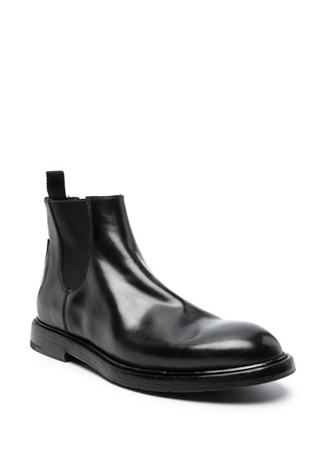 PREMIATA Stivaletti Chelsea In Pelle Spazzolata Nera - PREMIATA Qualità Garantita