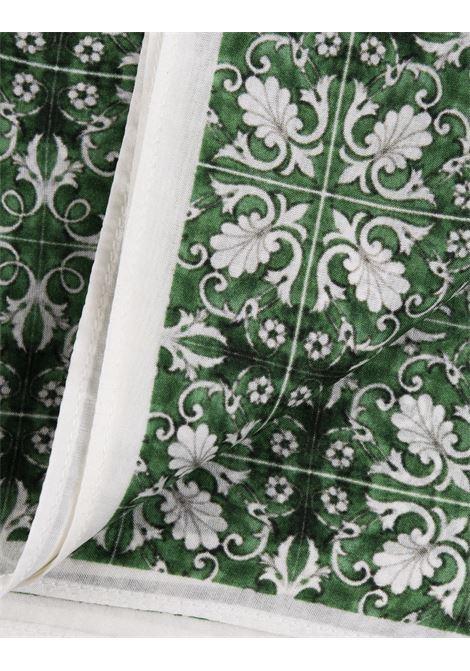 813 (OTTO TREDICI) Pochette In Seta Maiolica Verde - 813 (OTTO TREDICI) Economico