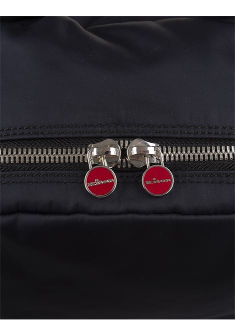 KITON Zaino Nero In Nylon Nero Con Logo - KITON I Più Venduti