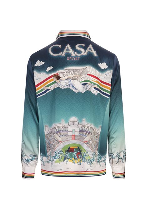 CASABLANCA Camicia In Seta La Déesse Du Stade - CASABLANCA Nuova