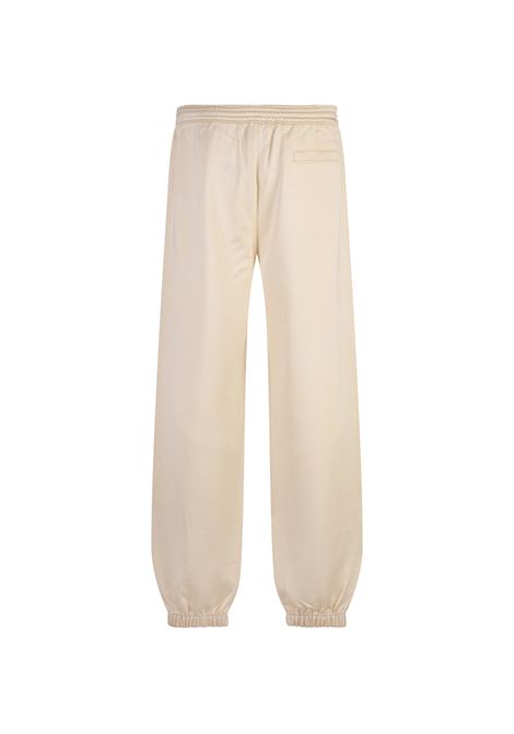 GIVENCHY Pantaloni Da Jogging Avorio Con Logo - GIVENCHY 2025