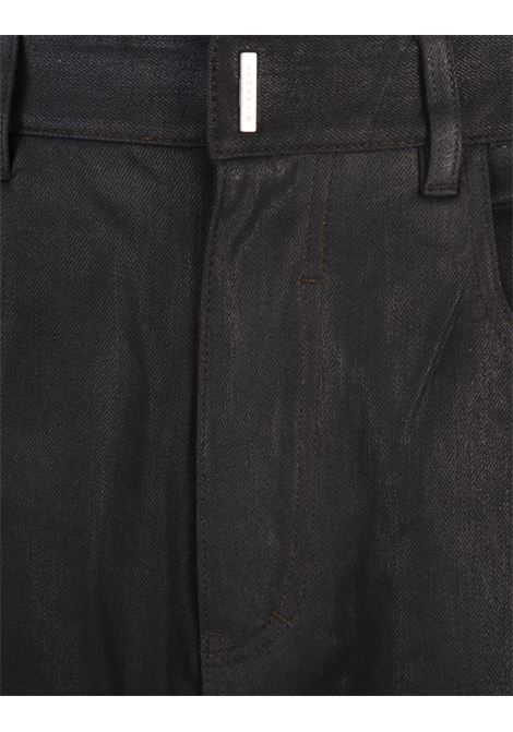 GIVENCHY Pantaloni Dritti Neri Con Applicazione - GIVENCHY Italy