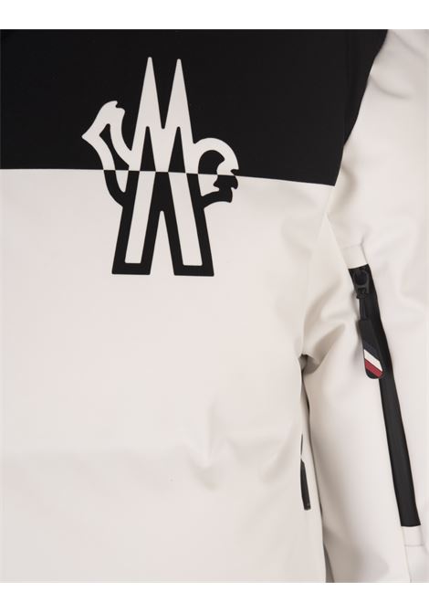 MONCLER GRENOBLE Piumino Curtis Bianco e Nero - MONCLER GRENOBLE Italia
