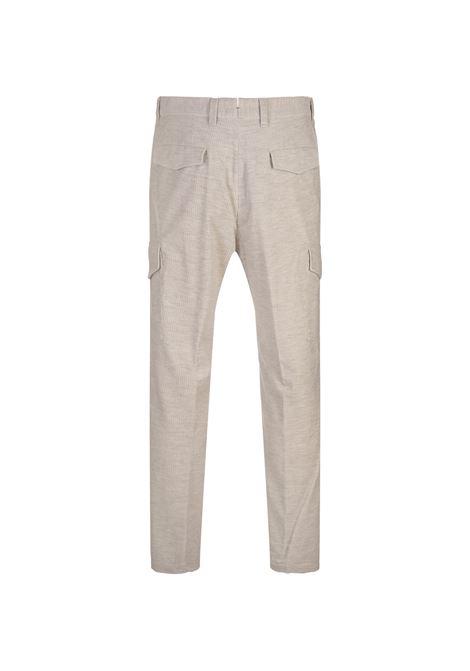 BOSS Pantaloni Cargo In Velluto a Coste Sabbia - BOSS In Linea