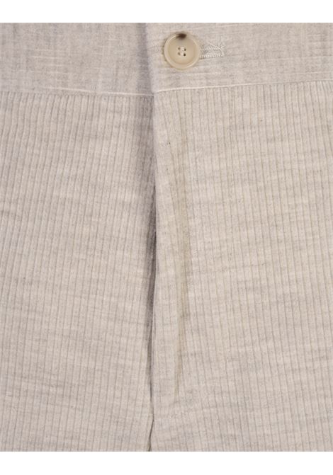 BOSS Pantaloni Cargo In Velluto a Coste Sabbia - BOSS In Linea