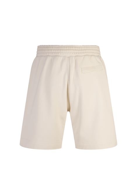 GIVENCHY Bermuda Avorio Con Logo 4G Bicolore - GIVENCHY Consegna Veloce