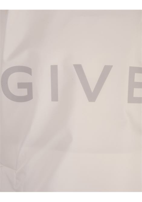 GIVENCHY Giacca a Vento In Tessuto Tecnico Off White - GIVENCHY Vendita calda