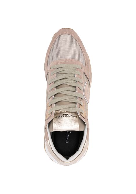 PHILIPPE MODEL Sneakers Tropez Haute Beige - PHILIPPE MODEL Novità