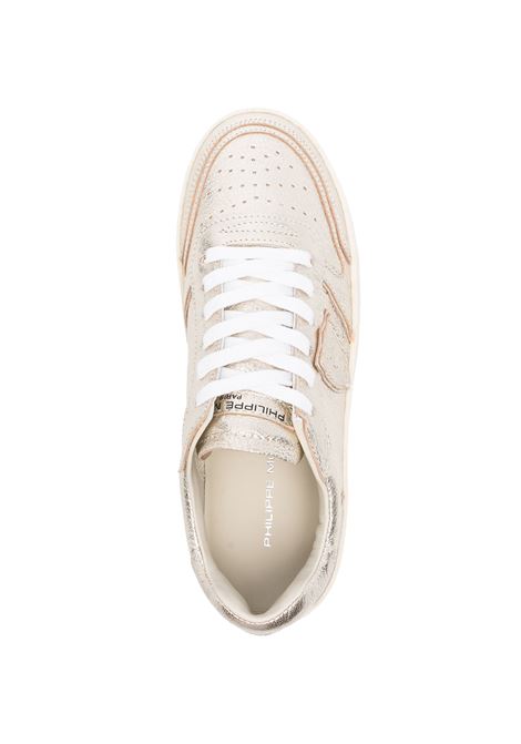 PHILIPPE MODEL Sneakers Nice Metallizzate Oro - PHILIPPE MODEL Economico