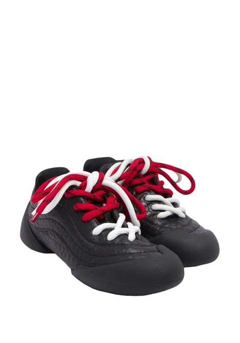 ALEXANDER MCQUEEN Sneakers Flexion Nere - ALEXANDER MCQUEEN Vendita Calda