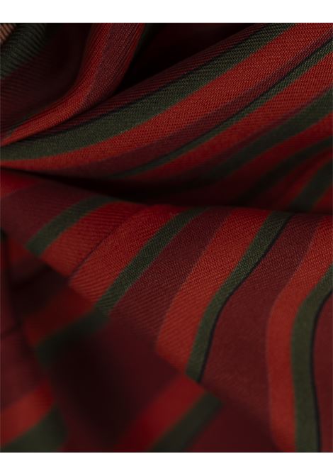LA DOUBLE J Abito Mini Magnifico In Dragonflower Placée Multicolor in Silk Twill - LA DOUBLE J Moda