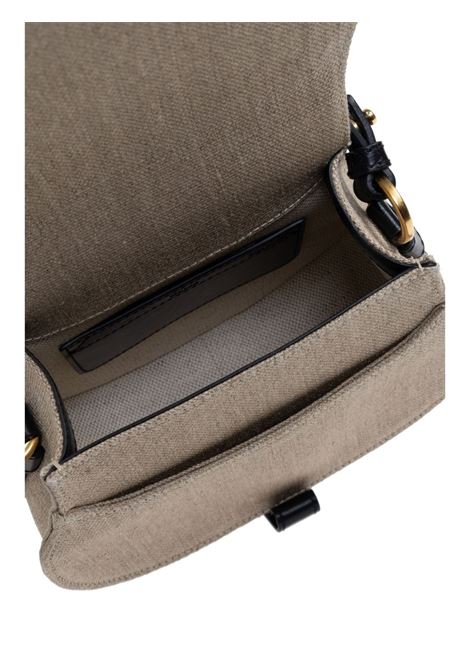 CHLOÉ Borsa Saddle Piccola Marcie In Lino e Pelle - CHLOÉ 2025