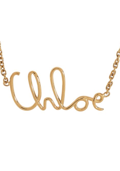 CHLOÉ Collana a Catena Con Logo - CHLOÉ Vendita