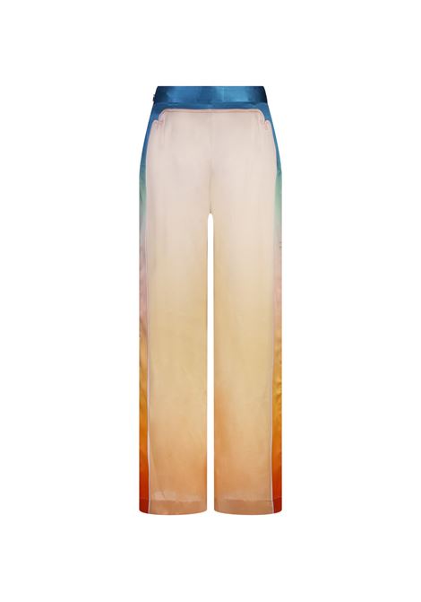 CASABLANCA Pantaloni In Seta L'Arc Coloré - CASABLANCA Pezzi Unici