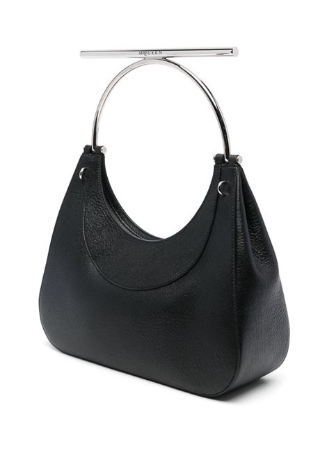 ALEXANDER MCQUEEN Borsa T-Bar Nera - ALEXANDER MCQUEEN Sottocosto
