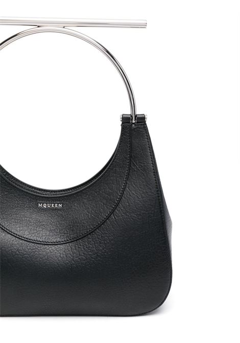 ALEXANDER MCQUEEN Borsa T-Bar Nera - ALEXANDER MCQUEEN Sottocosto