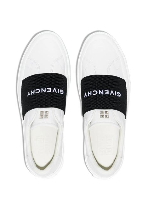 GIVENCHY Sneakers City Sport Bianche Con Fascia GIVENCHY - GIVENCHY Presa