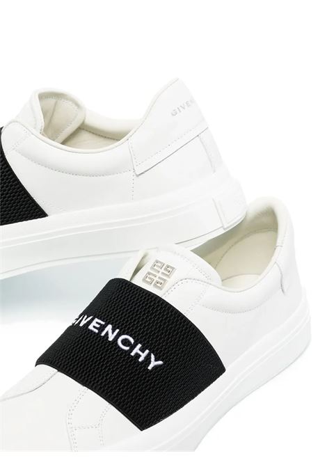 GIVENCHY Sneakers City Sport Bianche Con Fascia GIVENCHY - GIVENCHY Presa