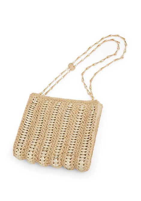 RABANNE Borsa Iconic 1969 Media In Rafia - RABANNE Online