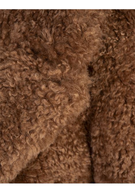 STELLA MCCARTNEY Cappotto In Teddy Cammello - STELLA MCCARTNEY Offerte