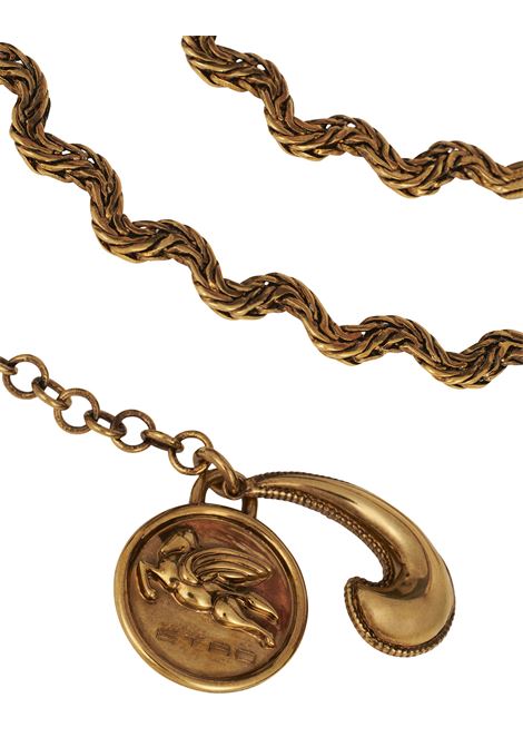 ETRO Collana Lunga Waves Con Charms - ETRO Vendita Calda