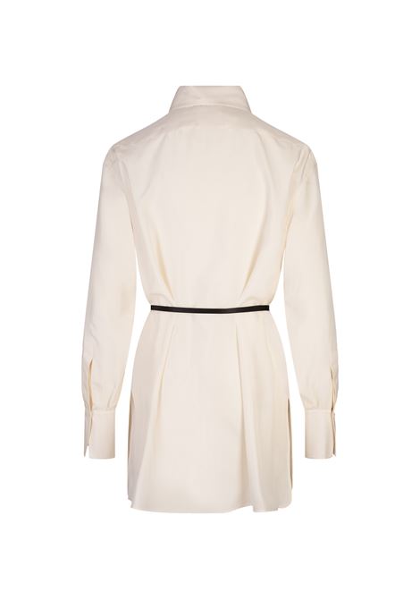 GIVENCHY Camicia Voyou Bianca Con Cintura - GIVENCHY Qualità