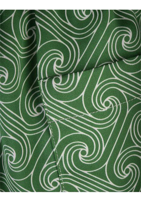 CASABLANCA Shorts In Seta Column Monogram - CASABLANCA Promozione