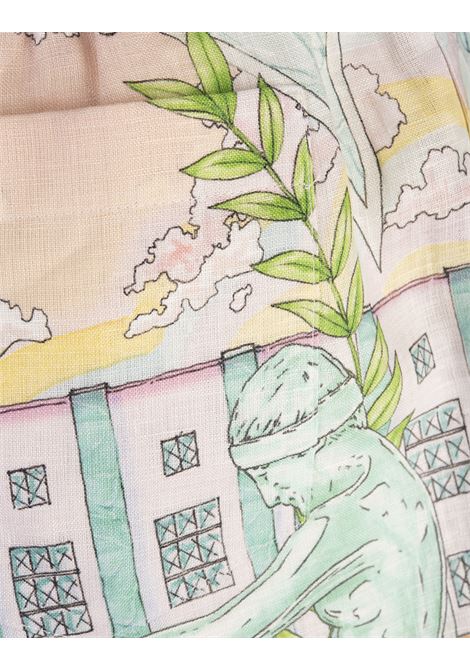 CASABLANCA Shorts In Lino Vase - CASABLANCA Hotsell