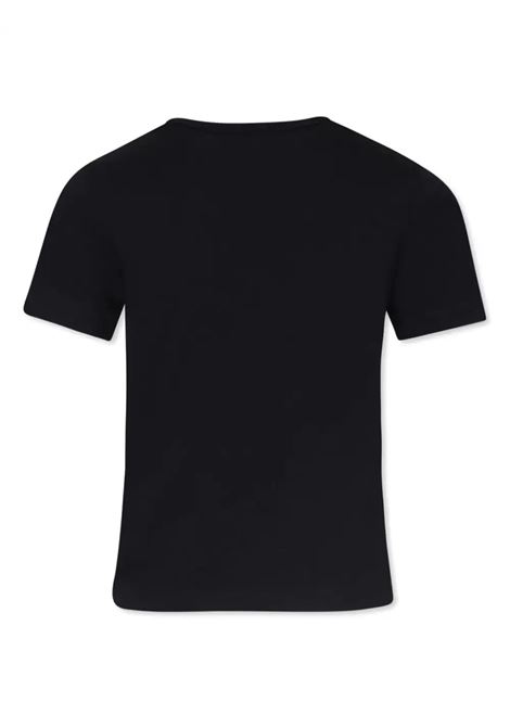 STELLA MCCARTNEY KIDS T-Shirt Nera Con Logo Grafico Multicolore - STELLA MCCARTNEY KIDS Presa