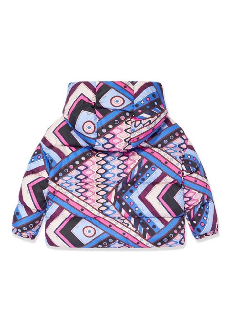 EMILIO PUCCI JUNIOR Piumino Con Stampa Vivara - EMILIO PUCCI JUNIOR Vendita Economica