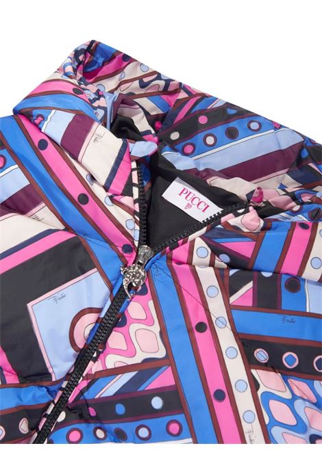 EMILIO PUCCI JUNIOR Piumino Con Stampa Vivara - EMILIO PUCCI JUNIOR Vendita Economica