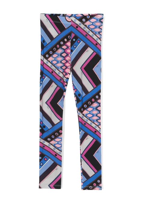 EMILIO PUCCI JUNIOR Leggings Con Stampa Vivara - EMILIO PUCCI JUNIOR Nuovo