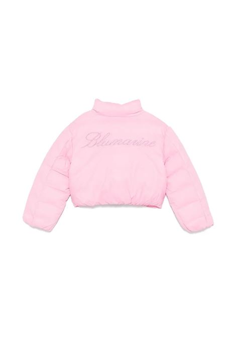 MISS BLUMARINE KIDS Giubbotto Rosa Con Logo Dietro - MISS BLUMARINE KIDS Promozione
