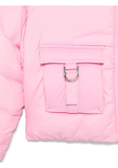 MISS BLUMARINE KIDS Giubbotto Rosa Con Logo Dietro - MISS BLUMARINE KIDS Promozione